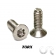 Vis TORX M2 x 6mm à Tête Extra Plate + Tournevis