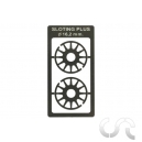 Enjoliveurs de roues acier style Montecarlo + Disque de frein (2+2) pour Jantes Ø16.2 mm