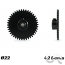 Couronne Anglewinder Ergal 42 dents Ø22 mm x1 