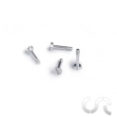 Vis Métriques Ergal M2.2x11mm Tête large x4