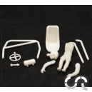 Set Arceau + pi&egrave;ces de cockpit + conducteur MINICARS/GROUP 2 - 1/24
