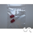 Diode 5.0mm Rouge x2