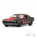 Ford Mustang Boss 302 Black Edition 1969 (1/24ème)