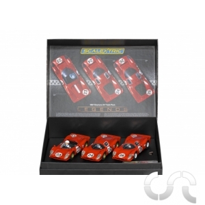 Coffret Triple Pack Ferrari " 24h Daytona 1967" 